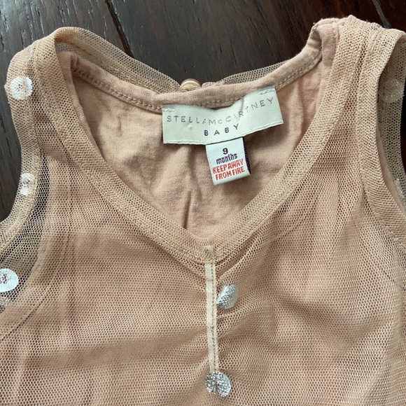 Blush Stella McCartney Baby Lined Baby Dress (3-9 Months) - Picture 2 of 4